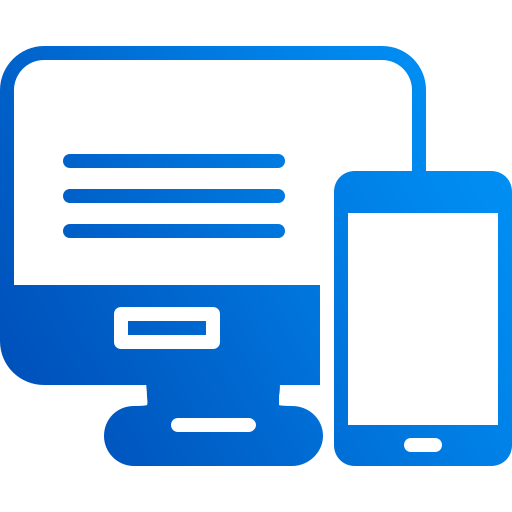 Icône responsive design